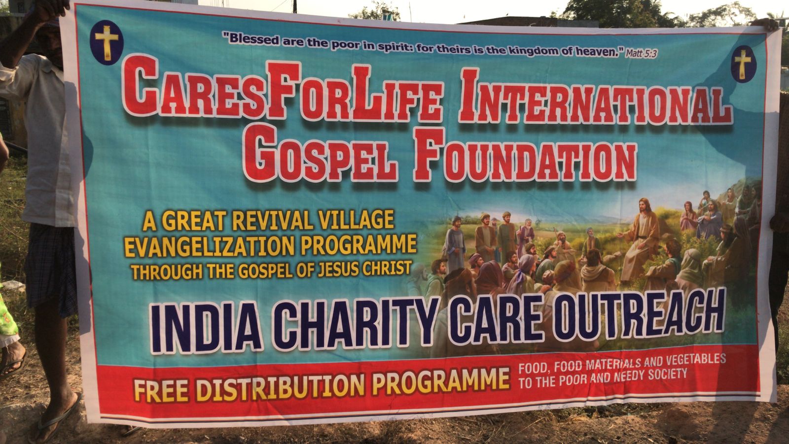India Missionary Program and Food Donations