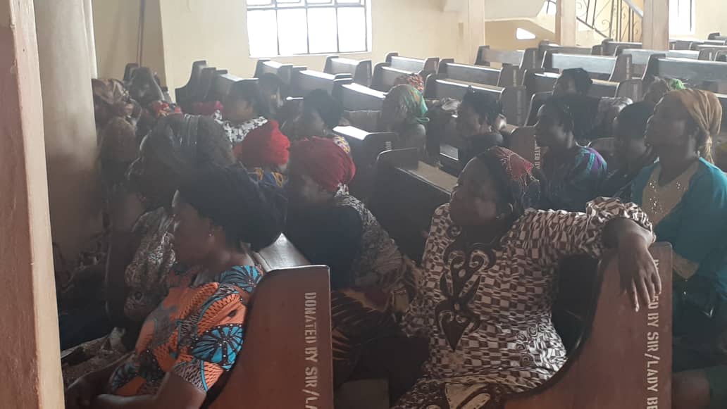 Ministering and supplies to the widows Eastern Nigeria