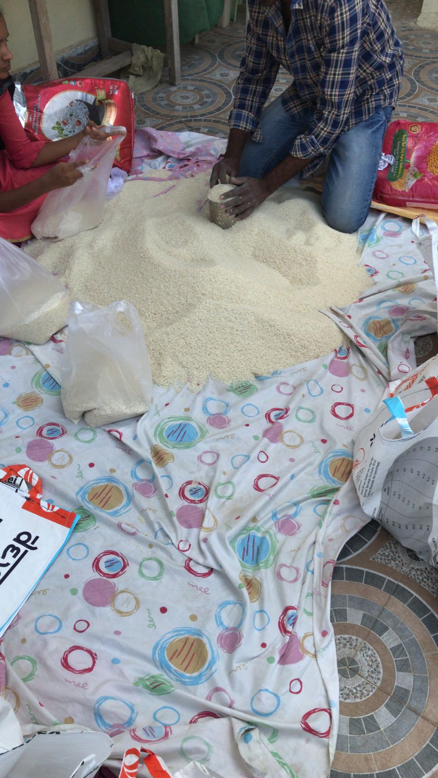 India Missionary Programs and Food Donations