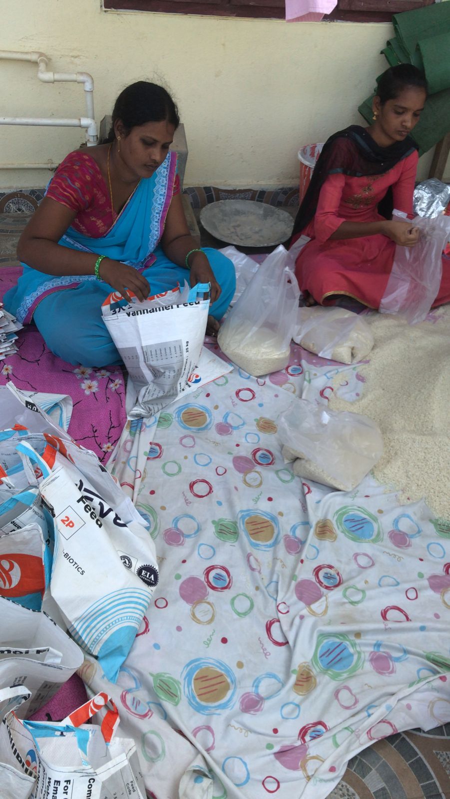 India Missionary Programs and Food Donations