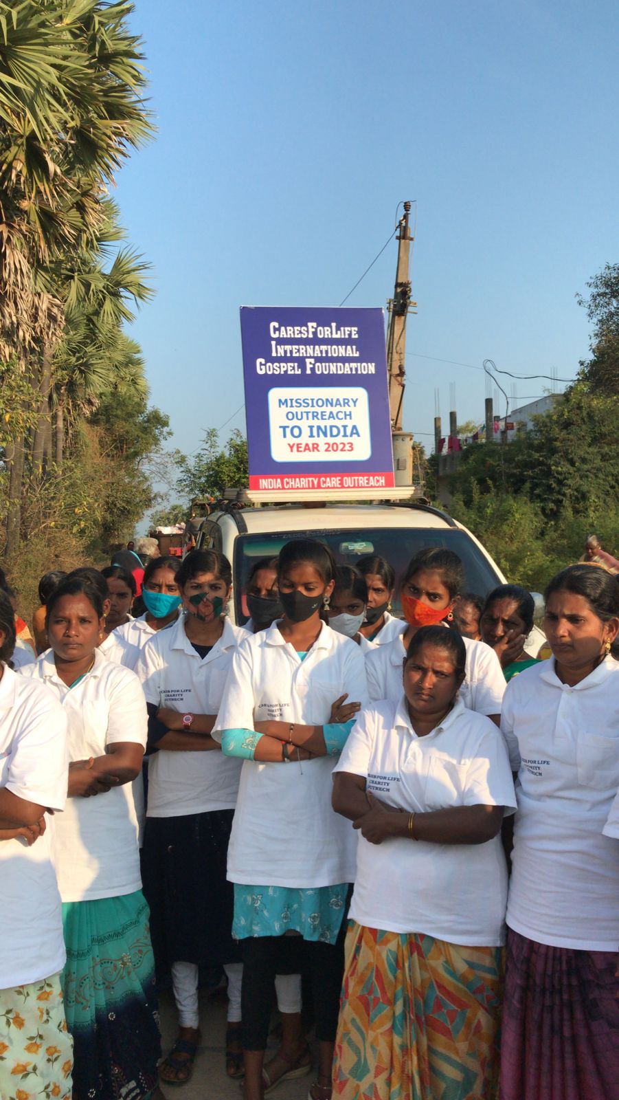 India Missionary Programs and Food Donations
