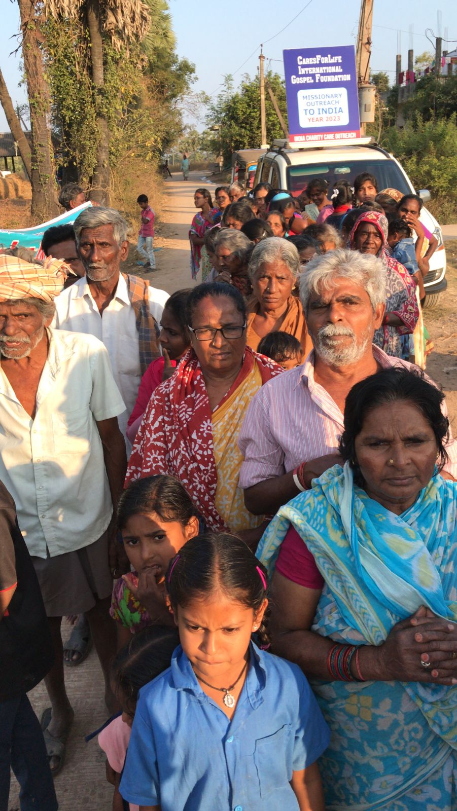 India Missionary Programs and Food Donations