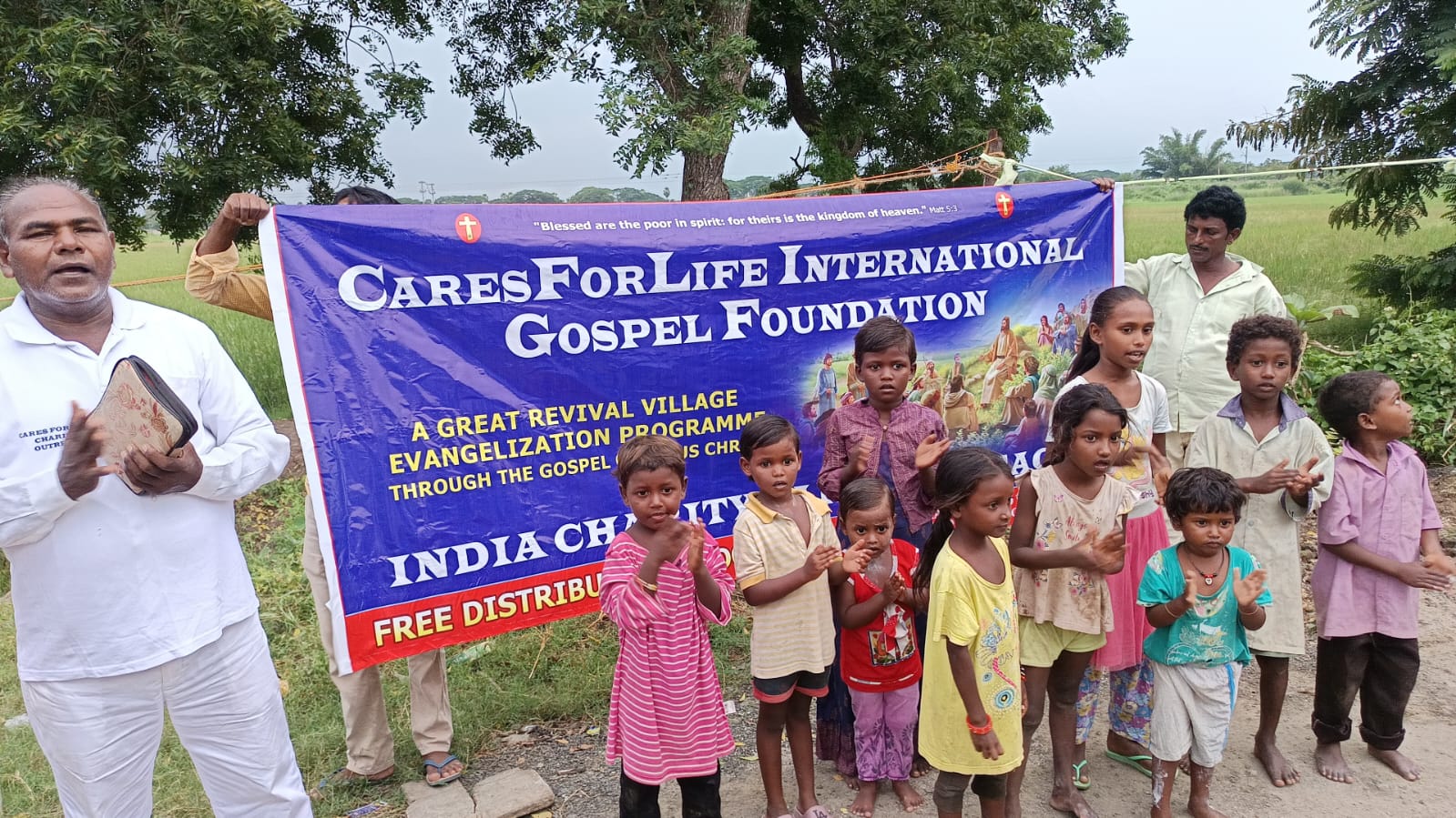 Feeding the Orphanage and Remote areas of India Crusade